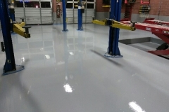 epoxy paint floor in cedar park