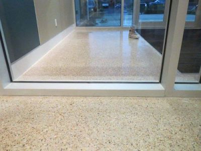 exposed aggregate and polished concrete Austin, TX