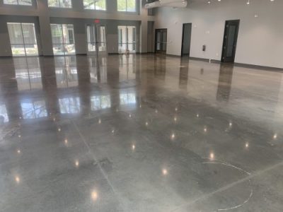 pic of a polished concrete floor