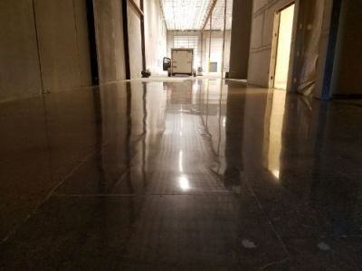 polished floor commercial