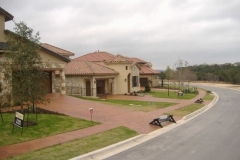 acid stained concrete driveway Austin, TX