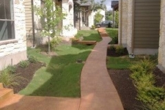 stain and seal walkway