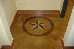 stained concrete floor Austin, TX