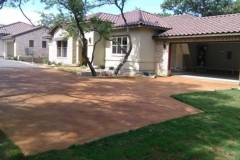 stain and seal driveway