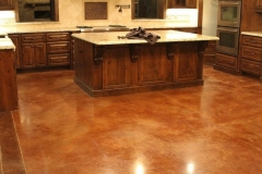Stained concrete floor Burnet, TX