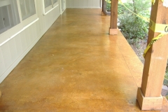 stained concrete patio austin, tx