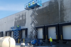 UPS distribution center Round Rock, TX wall coating