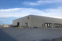UPS distribution center wall coating Round Rock, TX