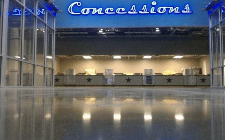polished concrete austin