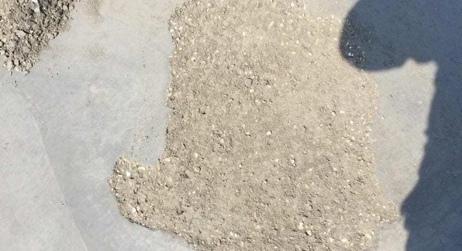 spalling concrete