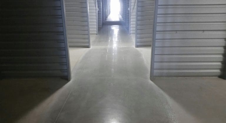 concrete polishing storage units