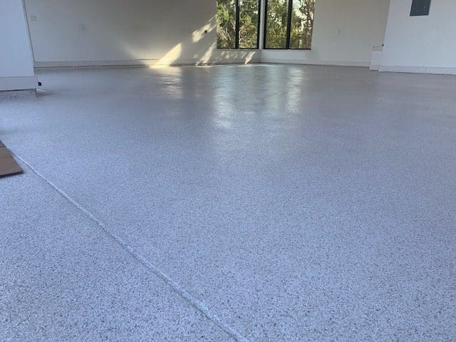 Epoxy Flake Garage Coating