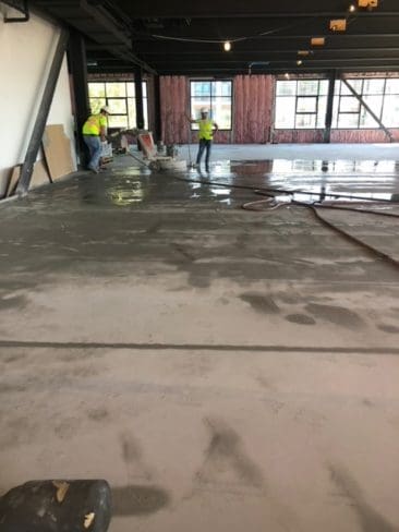 concrete cleaning