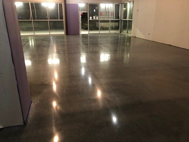 polished concrete floor Dallas