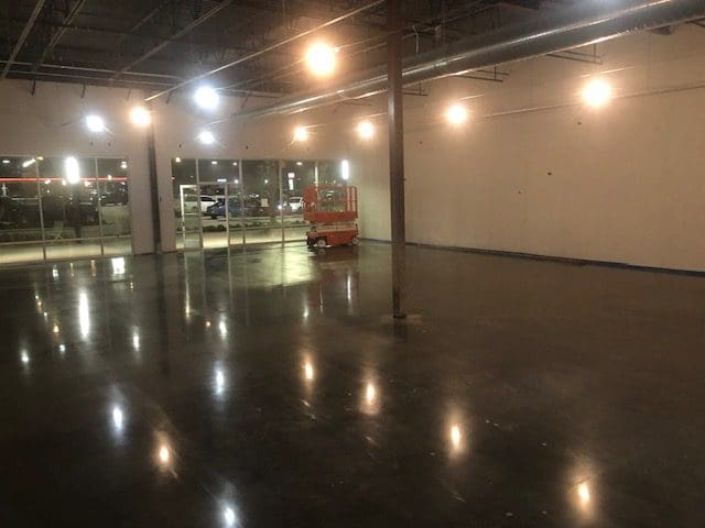 polished concrete Dallas
