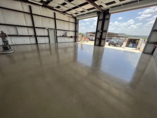 polished concrete floors canyon lake tx