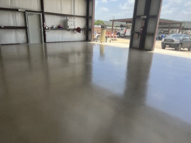 polished concrete canyon lake