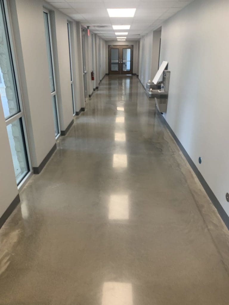 polished concrete floors austin