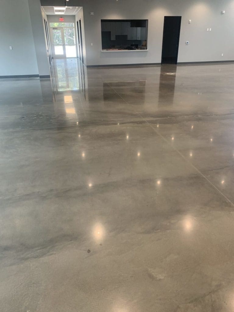 polished concrete floors austin tx